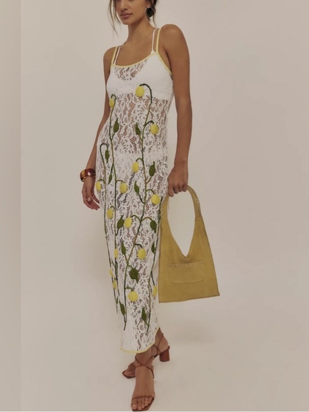 Leslie Amon Under The Lemon Tree Dress